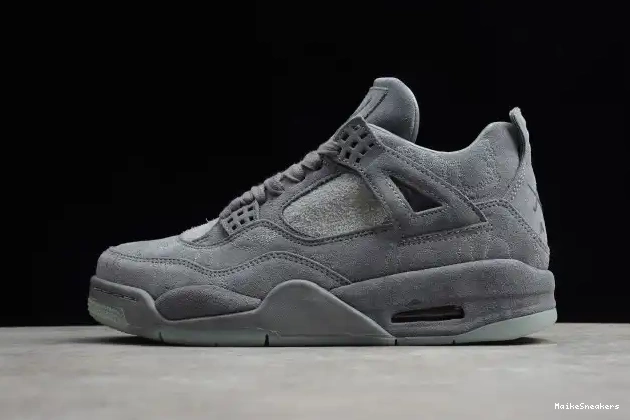 MaikeSneakers Grey KAWS 930155-003 Air 4 Cool Jordan x 0504